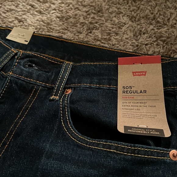 Levi’s 505 Regular Jeans, 32x32 Stretch - Picture 2 of 4